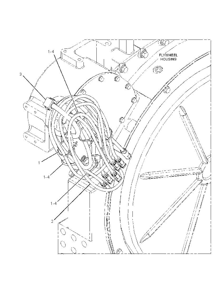 WIRING GP-TORQUE CONVERTER 3576324 CAT