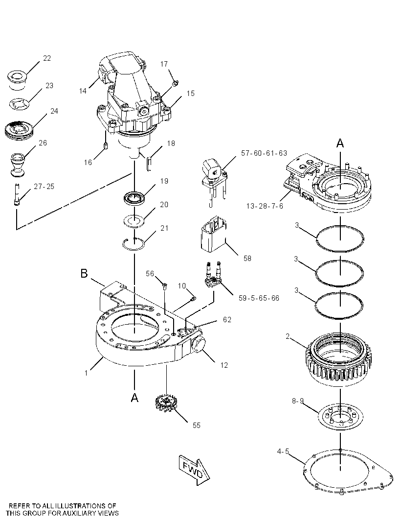 SAW & TENSIONER GP-CHAIN 3654931 CAT