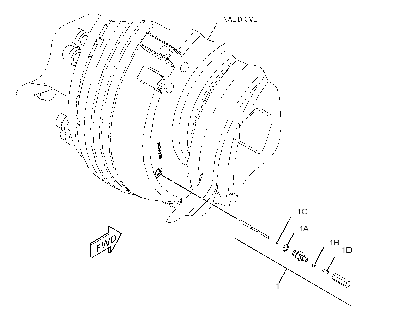INDICATOR GP-BRAKE WEAR 3488568 CAT