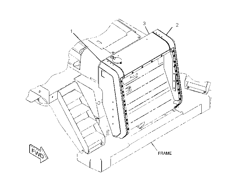 COWLING GP 3677027 CAT