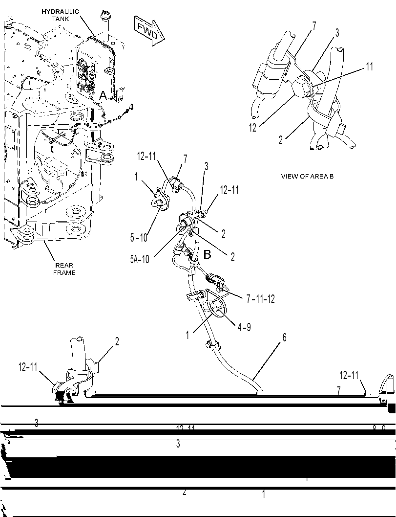 WIRING GP-HYDRAULIC TANK 3255412 CAT