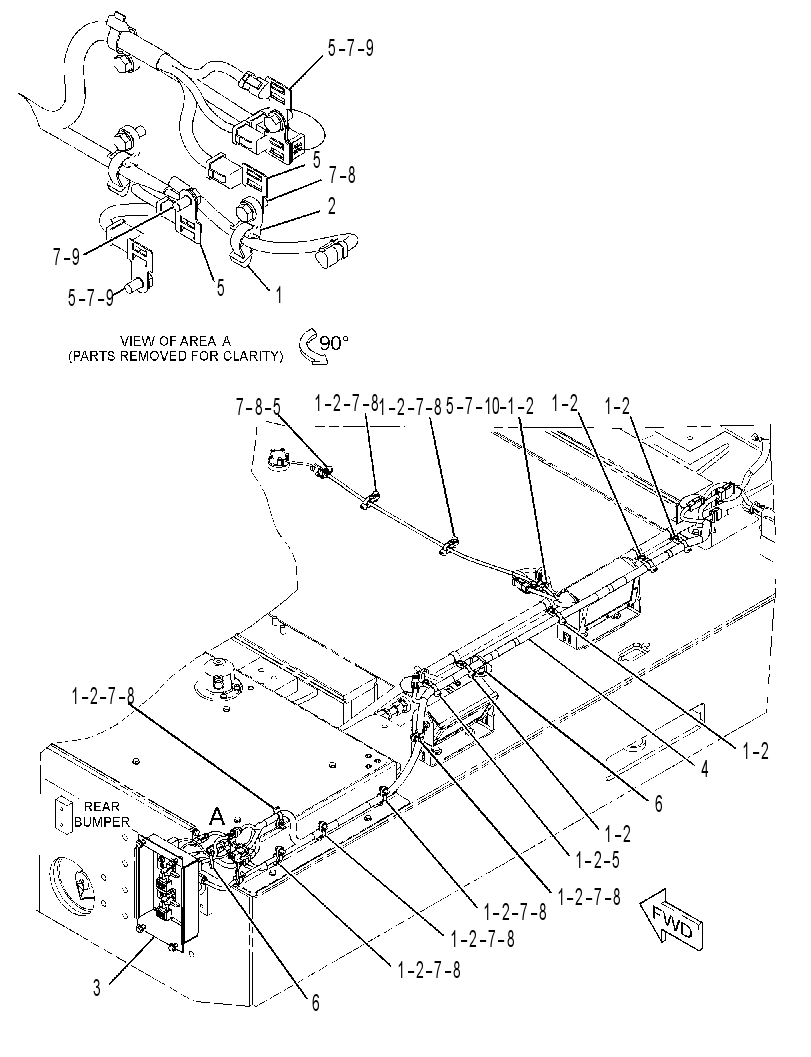 WIRING GP-BUMPER 3231102 CAT