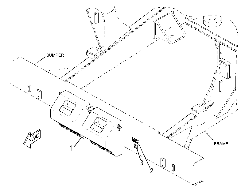 CHOCK AR-WHEEL 3528529 CAT