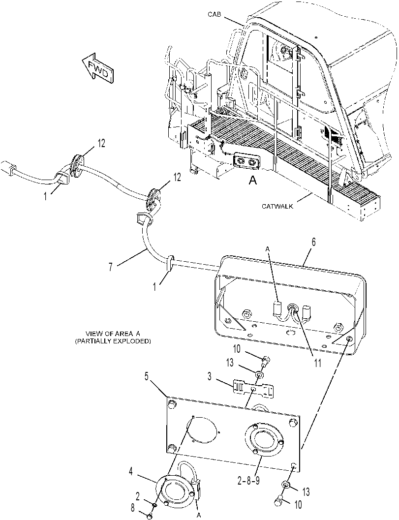 LAMP GP-PAYLOAD SIGNAL 3253717 CAT