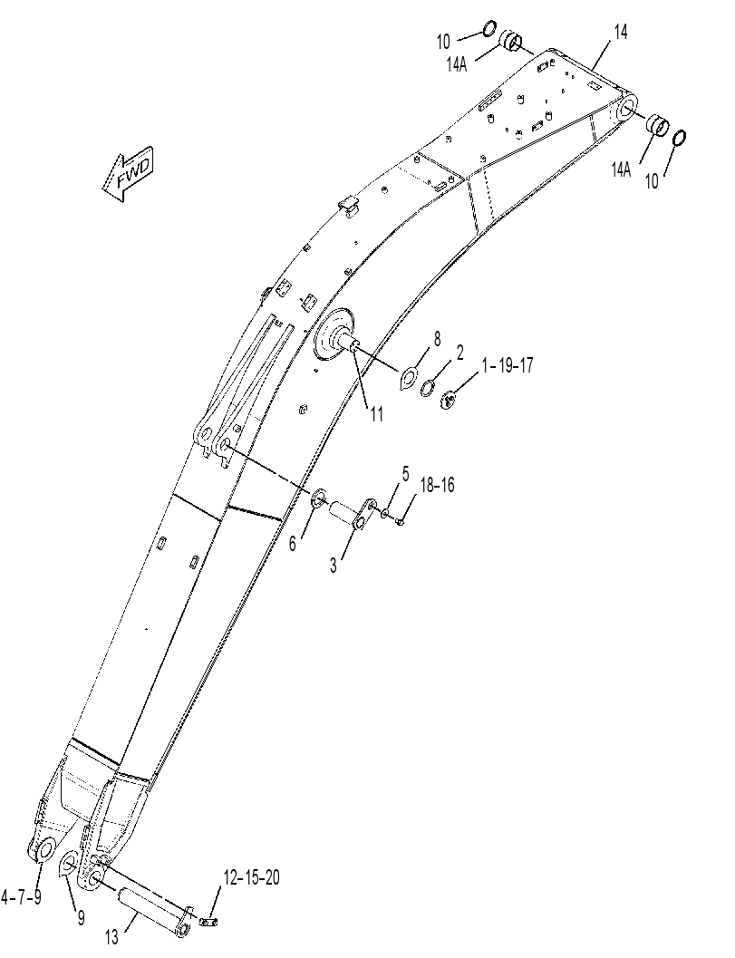 BOOM GP-REACH 3394152 CAT