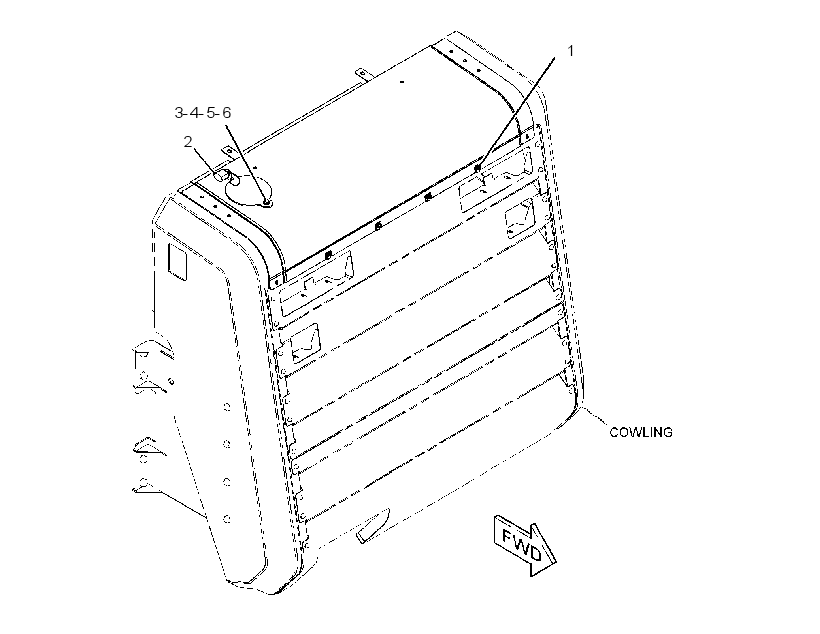 COWLING GP 3147009 CAT