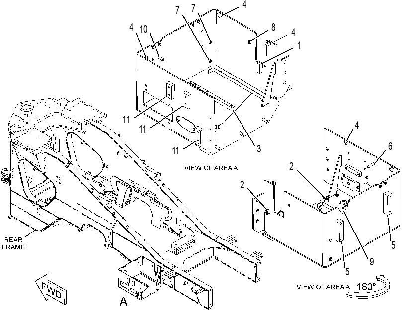 BOX AS-BATTERY 3714399 CAT