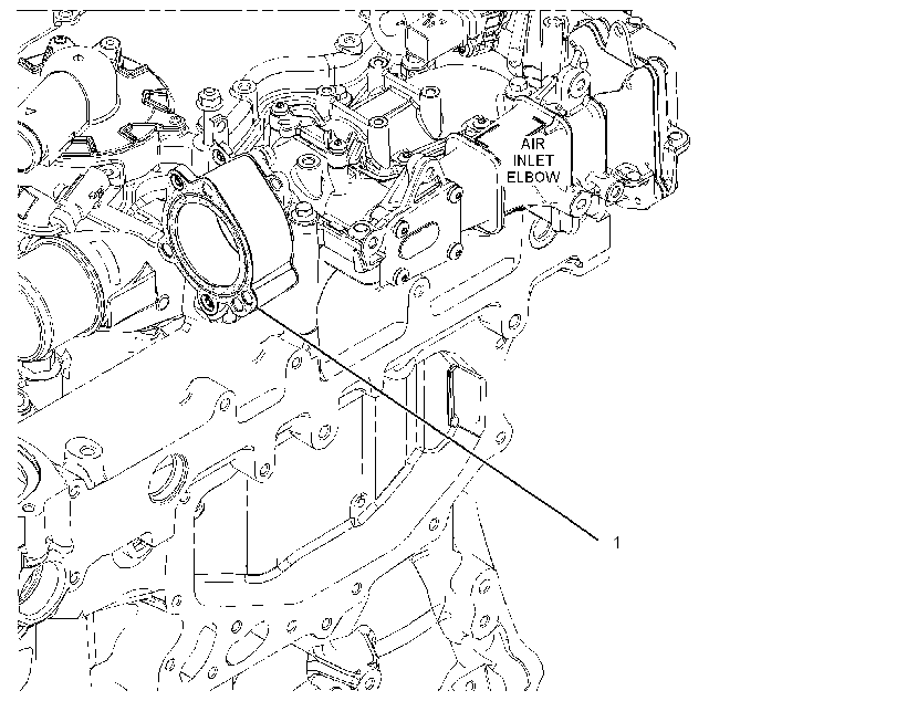 SPACER GP-AIR INLET 3565904 CAT