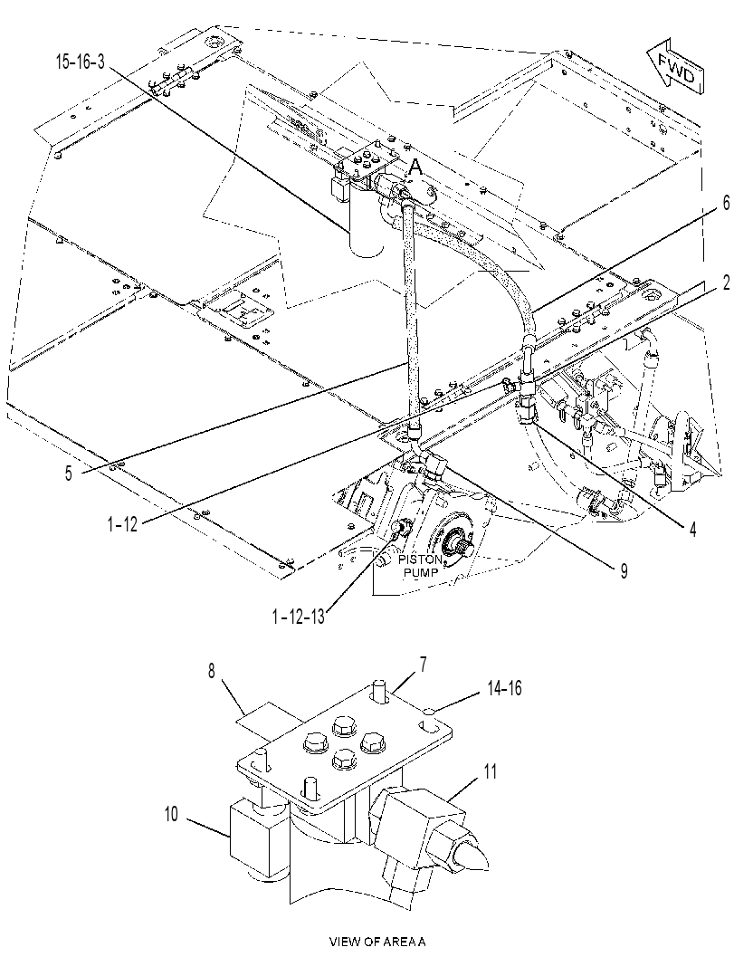 FILTER & LINES GP-CASE DRAIN 3463740 CAT