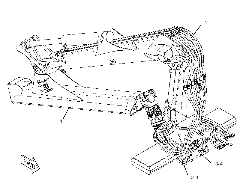 LOADER AR-LOG 3713370 CAT