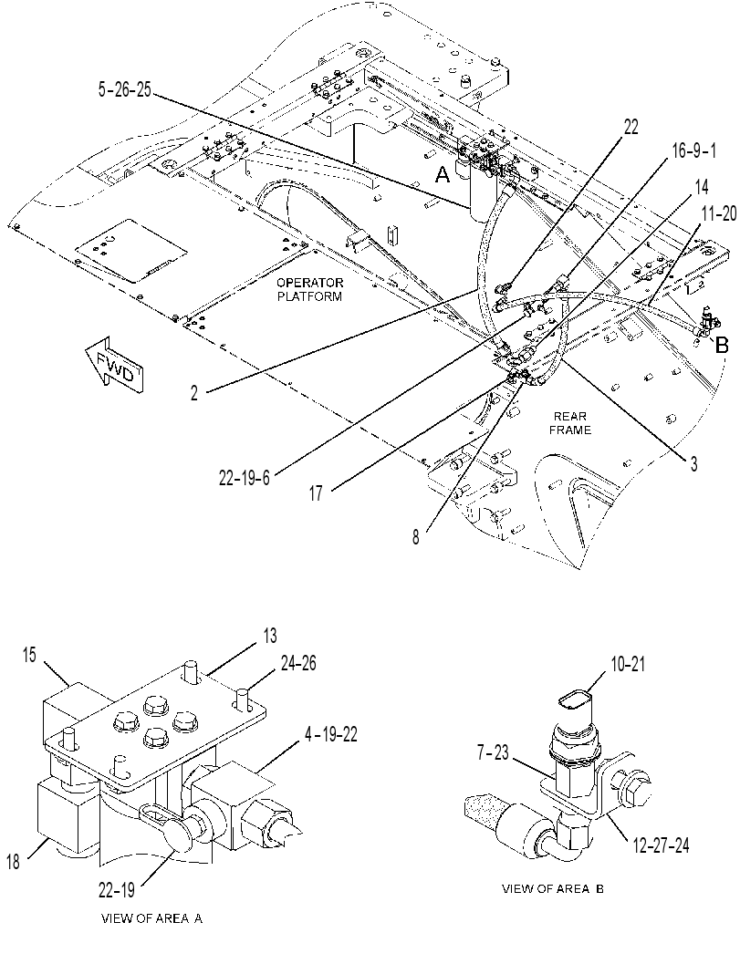 FILTER & LINES GP-CASE DRAIN 3463745 CAT