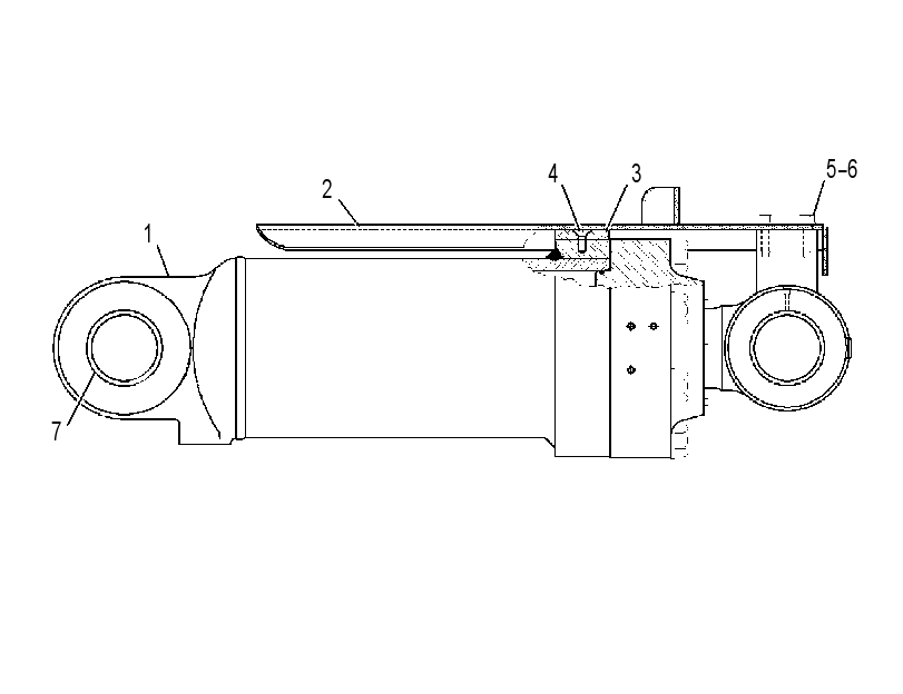 CYLINDER & SEAL GP-TILT 1546905 CAT
