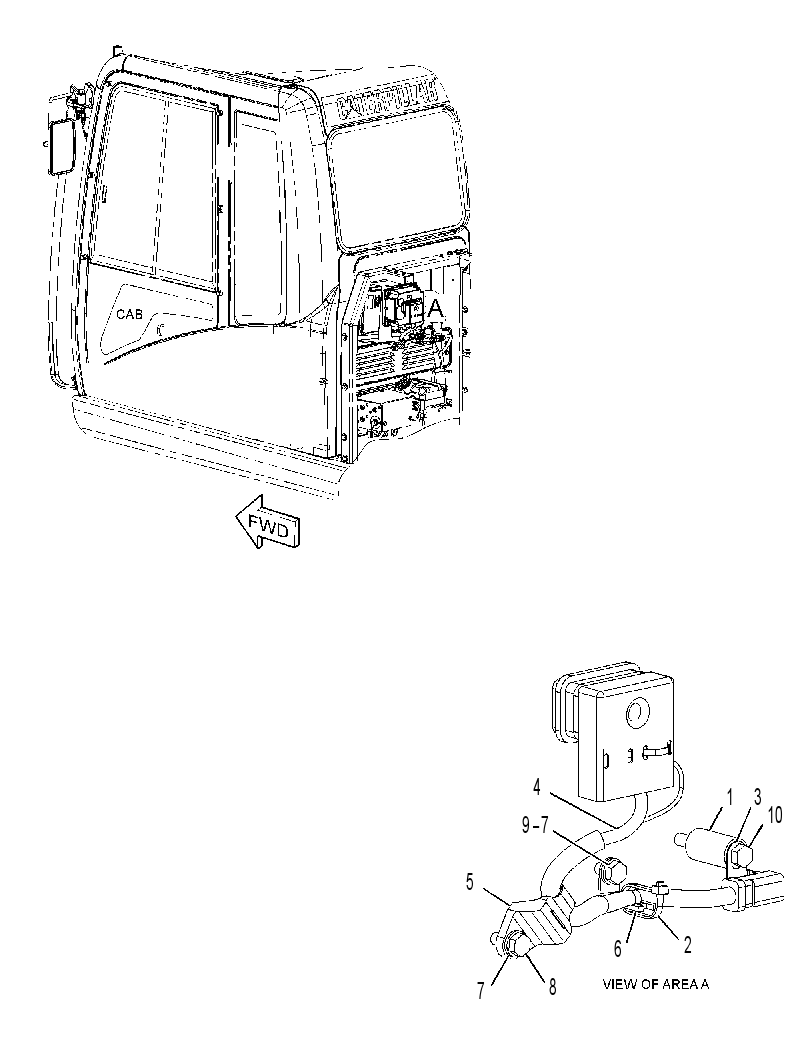 Проводка связи 3669348 CAT