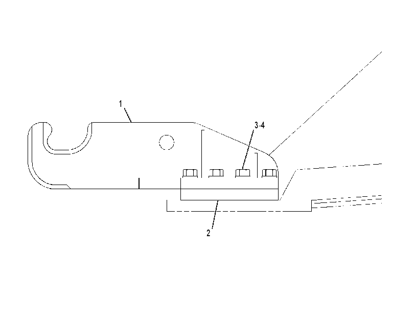 HOOK GP-RECOVERY 1561495 CAT