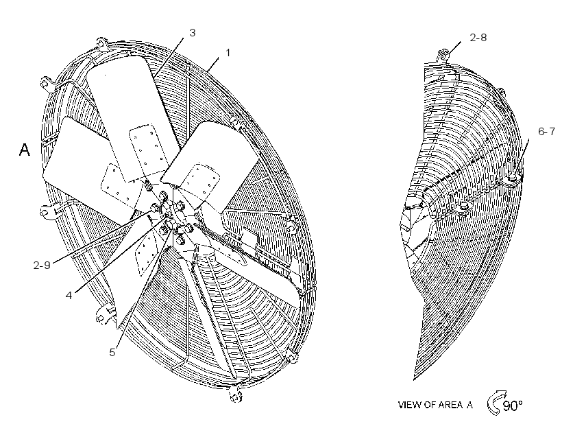 FAN & GUARD GP-BLOWER 2765035 CAT