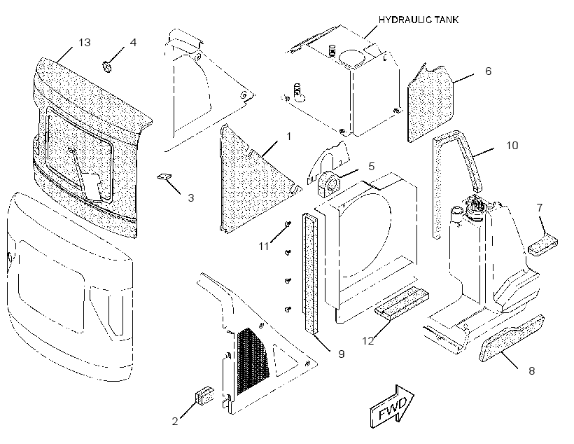 INSULATION GP-SOUND SUPPR 3792905 CAT