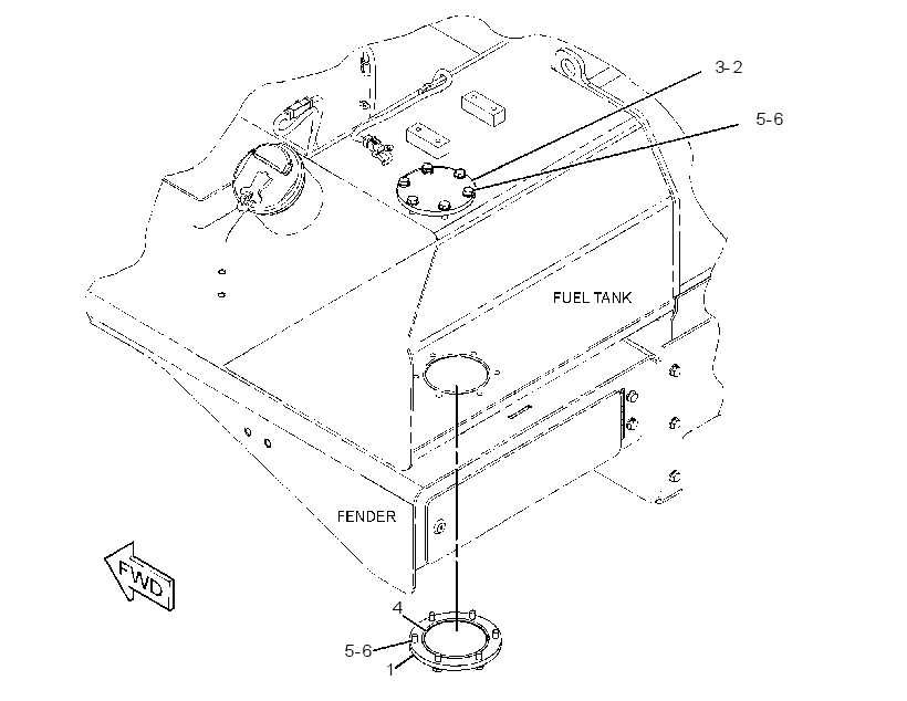 COVER GP-FUEL TANK 3649530 CAT