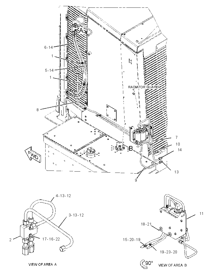 HEATER GP-FUEL 3228825 CAT