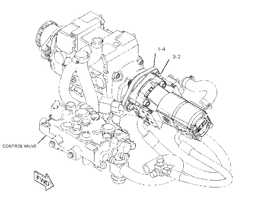 PUMP & MTG GP-WORK TOOL 3736236 CAT