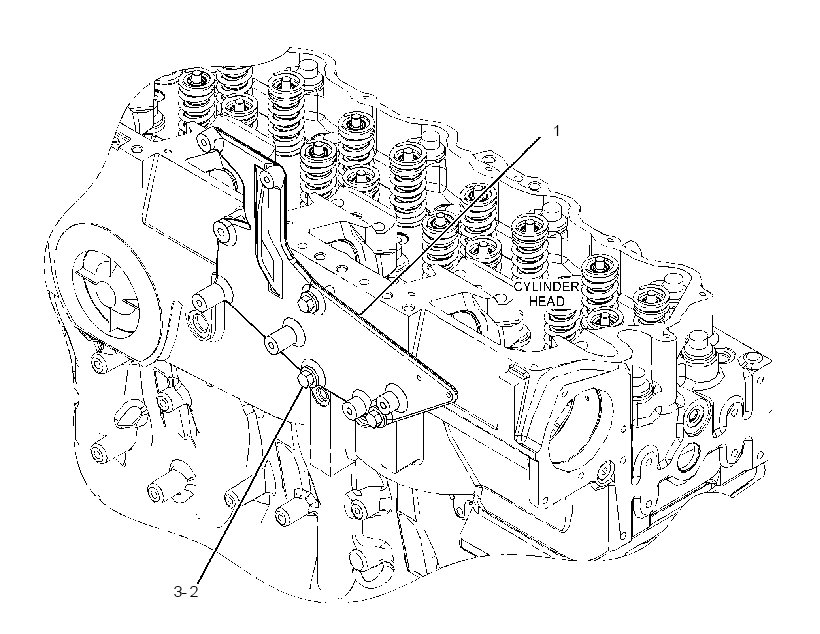 MOUNTING GP-BRACKET 3693506 CAT