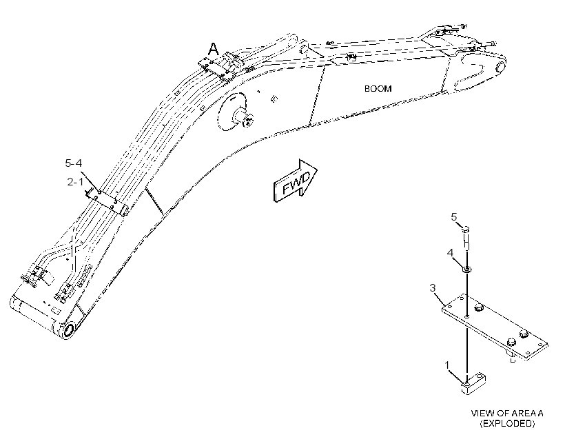SUPPORT GP-LINES 3598843 CAT