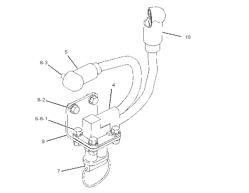 RECEPTACLE GP-AUXILIARY START 2803797 CAT