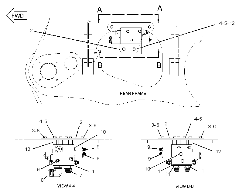 VALVE & MTG GP-STEERING 2765543 CAT