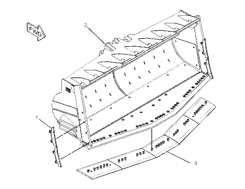 BUCKET GP-HEAVY DUTY ROCK 3146420 CAT