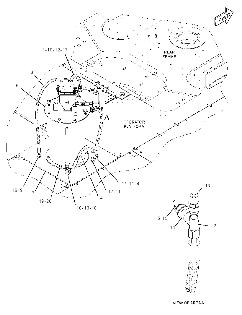 TANK GP-GREASE 3486049 CAT