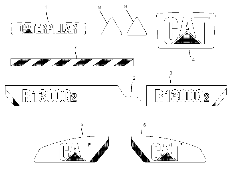 Плёнка 3033650 CAT