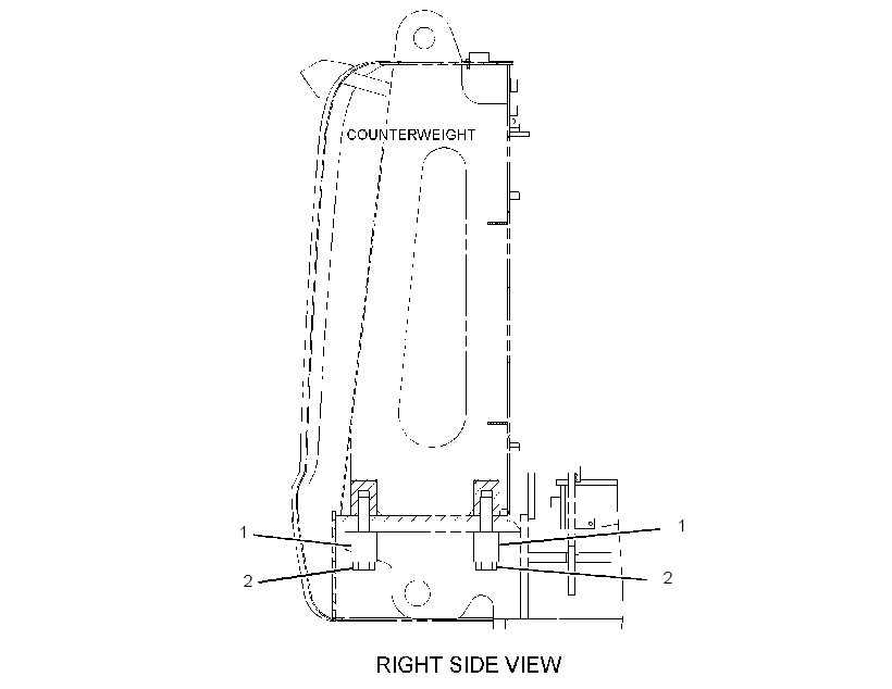 MOUNTING GP-COUNTERWEIGHT 3797493 CAT
