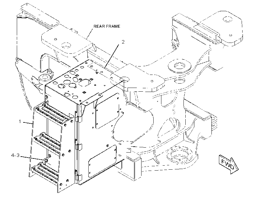 SUPPORT GP-LADDER 3775809 CAT