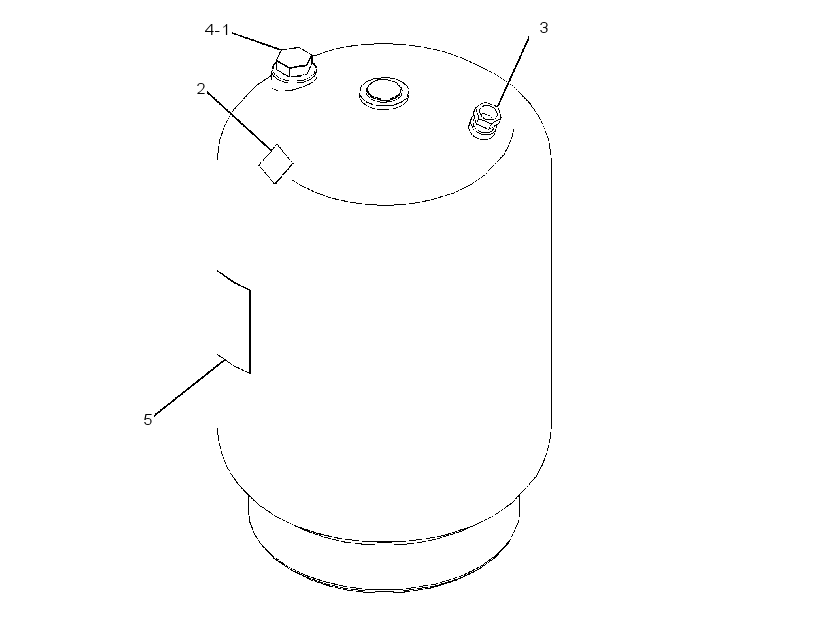 CYLINDER GP-FIRE SUPPR 2257020 CAT