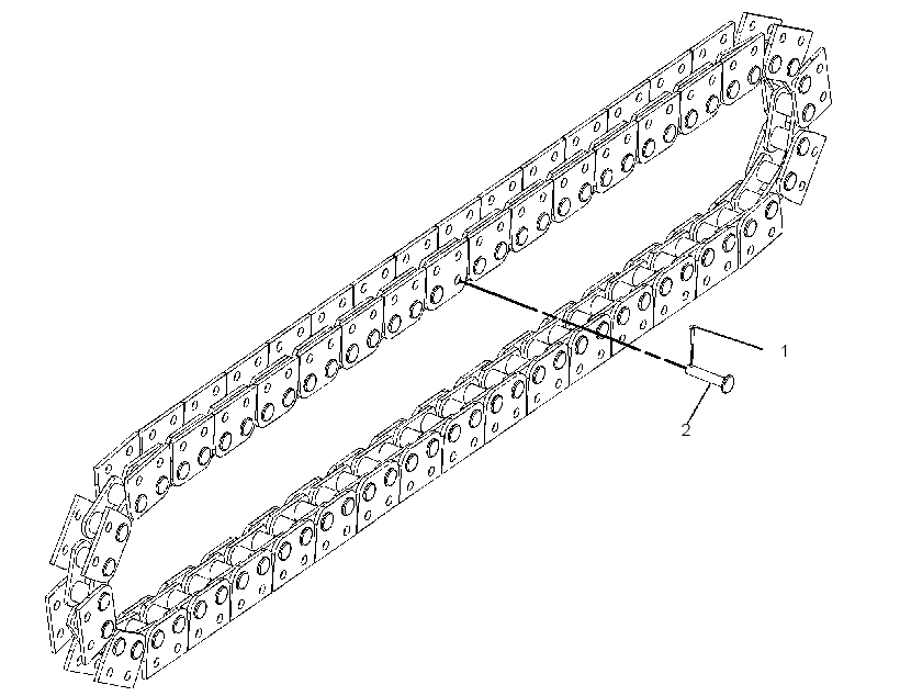 CHAIN GP-TRENCHER 1660808 CAT
