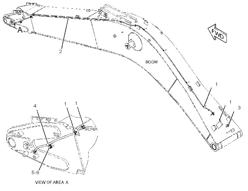 WIRING GP-BOOM 2756901 CAT