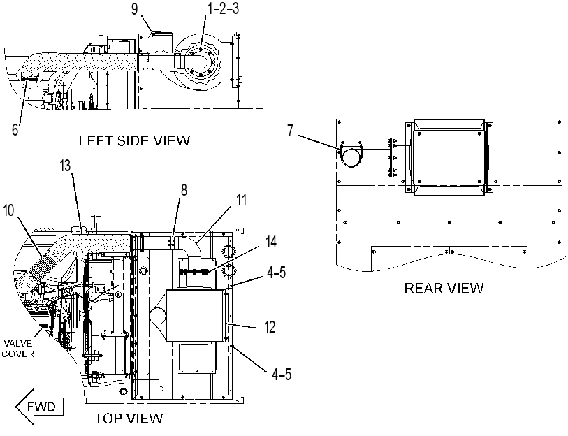 MOUNTING GP-EXHAUST 3774298 CAT