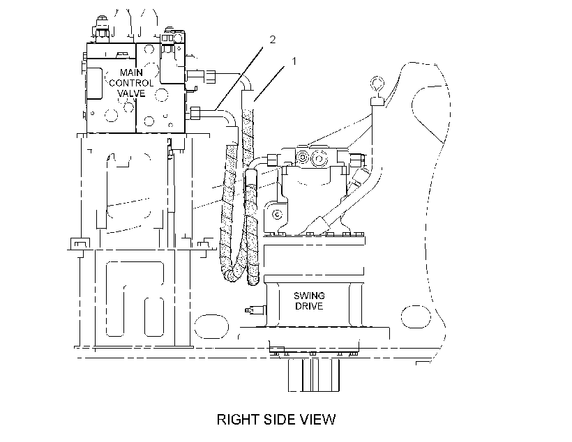 LINES GP-SWING DRIVE 3481232 CAT