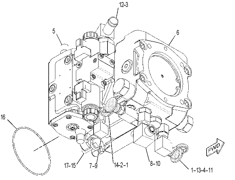 PUMP & MTG GP-PISTON & GEAR 3553540 CAT