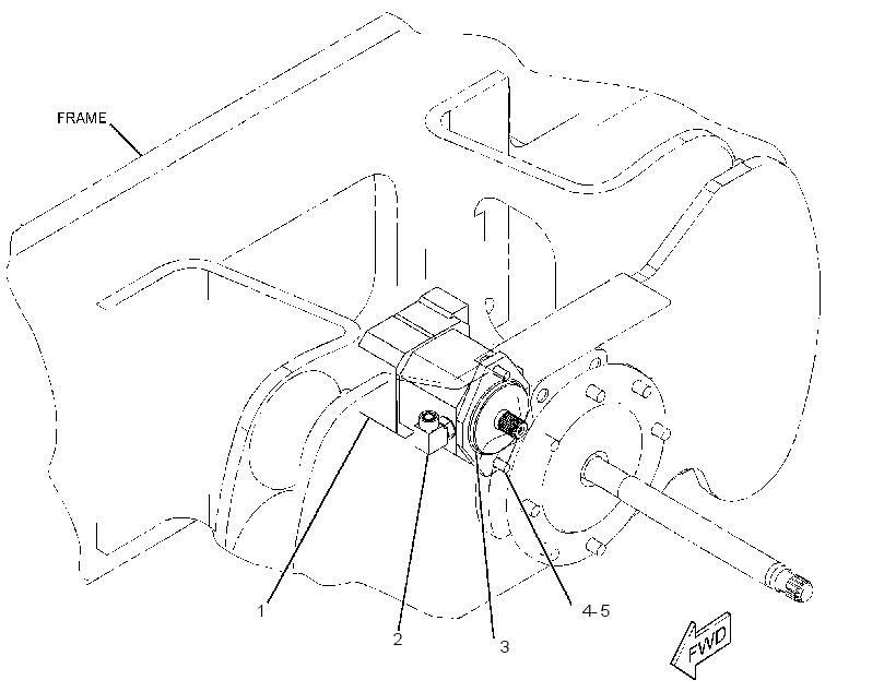 MOTOR & MTG GP-VIBRATORY 3556030 CAT