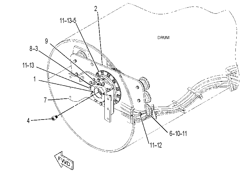 DRIVE GP-DRUM 3561396 CAT