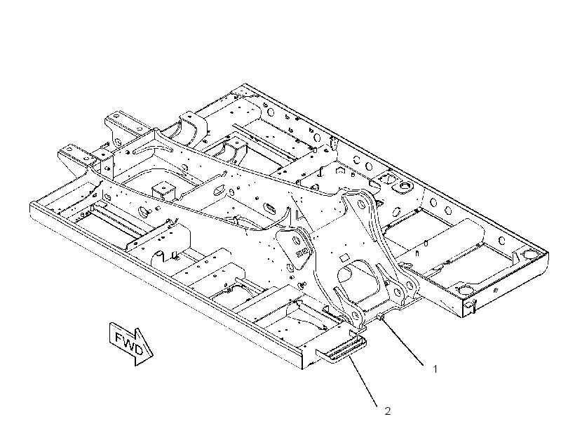 FRAME AS-UPPER 3394069 CAT