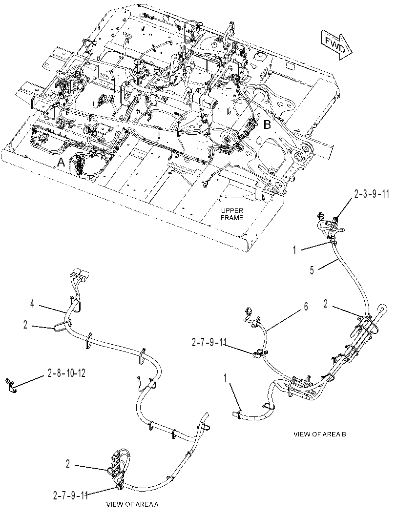 WIRING GP-AUXILIARY CONTROL 3280388 CAT