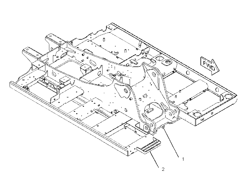 FRAME AS-UPPER 3506380 CAT
