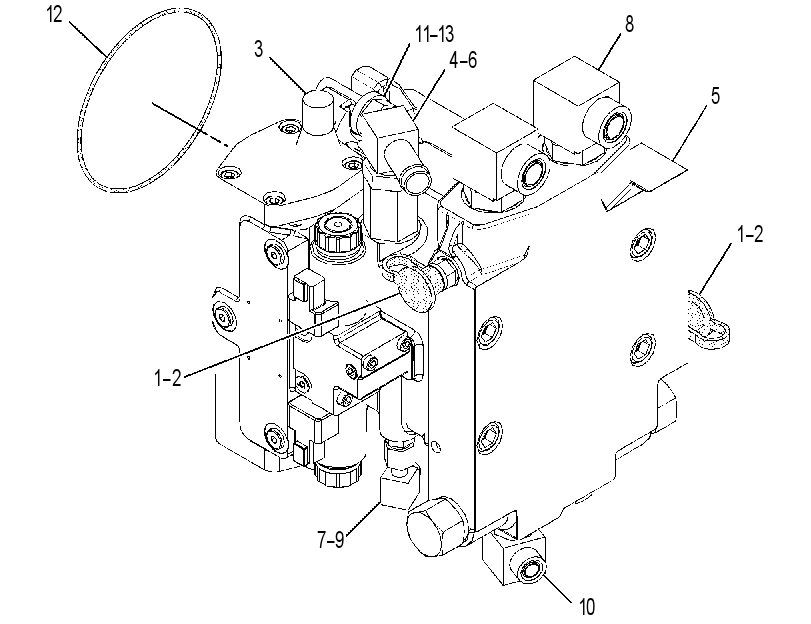 PUMP & MTG GP-VIBRATORY 3518909 CAT