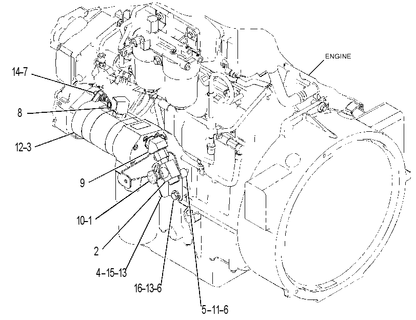 PUMP & MTG GP-STEERING & FAN 3523674 CAT