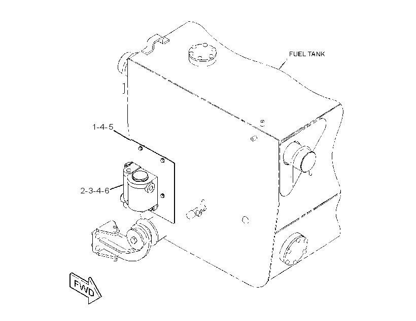 HEATER GP-FUEL 2955243 CAT