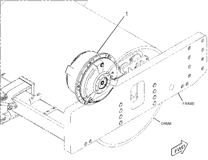 Корпус эксцентрикового груза 3558964 CAT