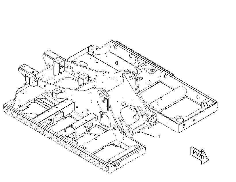 FRAME AS-UPPER 3480786 CAT