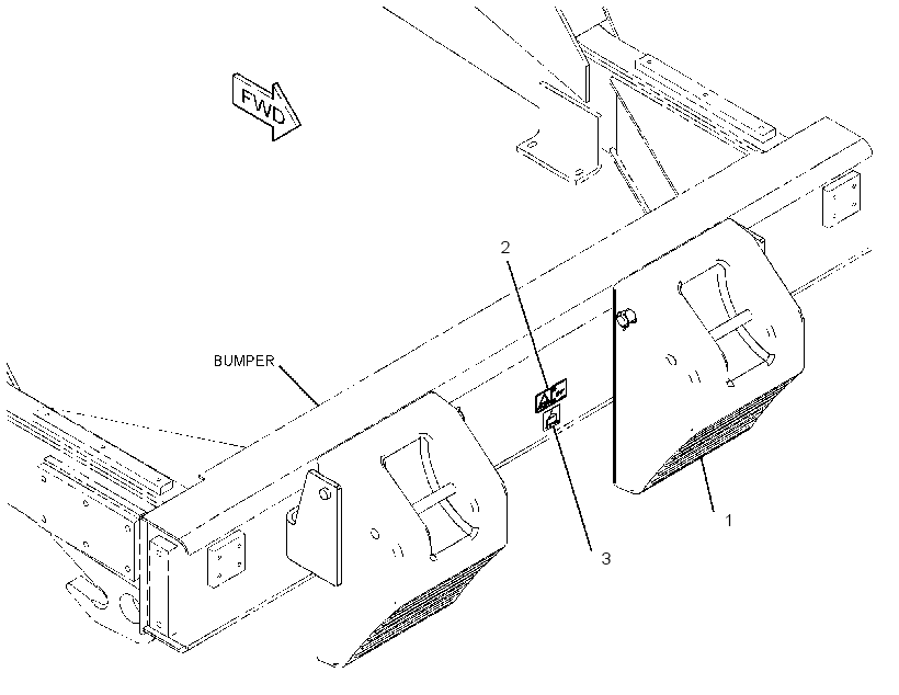 CHOCK AR-WHEEL 3589144 CAT