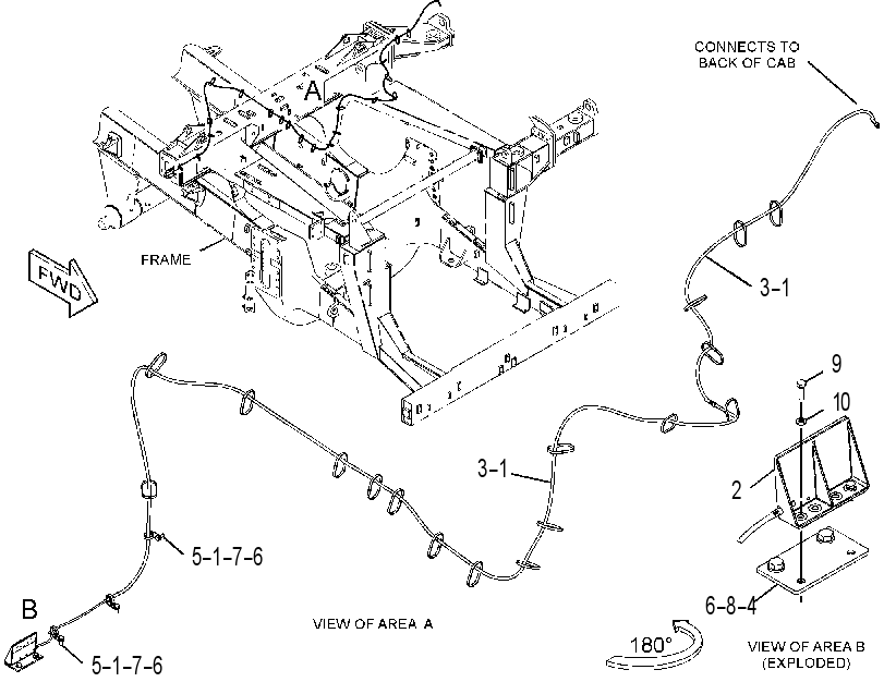WIRING GP-TIRE MONITORING 3467679 CAT